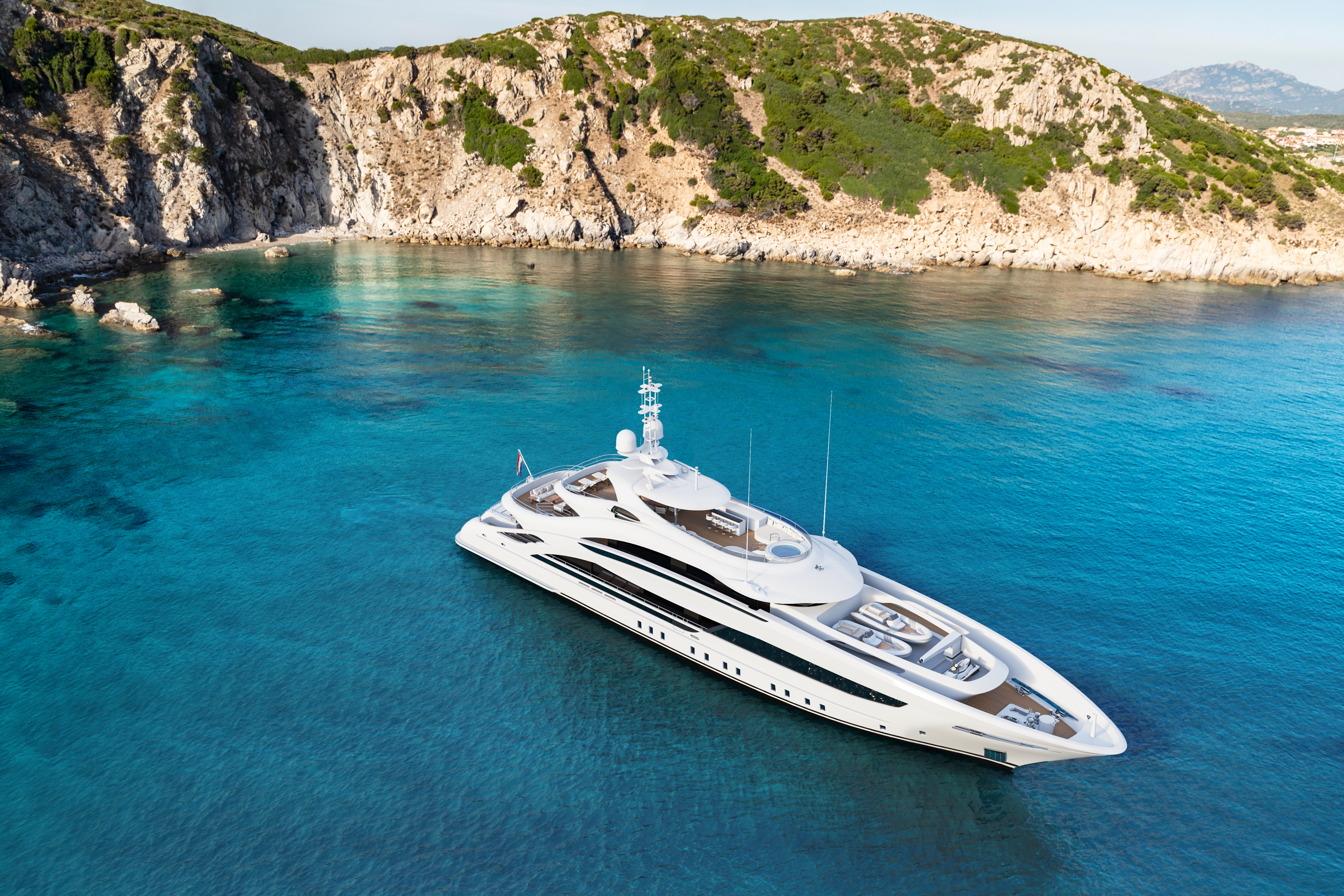 Yacht M/Y OCEAN Z (ex Project Aura), Heesen | CHARTERWORLD Luxury